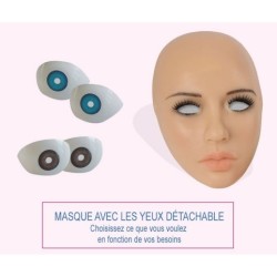 Masque féminin en silicone, une jeunesse magique