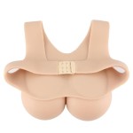 Buste faux seins 100% silicone, style brassière